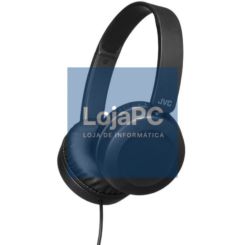 Auscultadores JVC HA-S31M/ com Microfone/ Jack 3.5/ Pretos