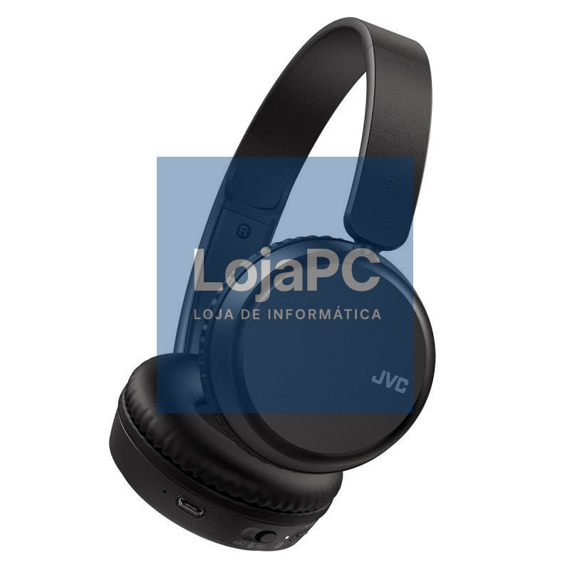 Auscultadores Sem Fios JVC HA-S36W/ com Microfone/ Bluetooth/ Pretos