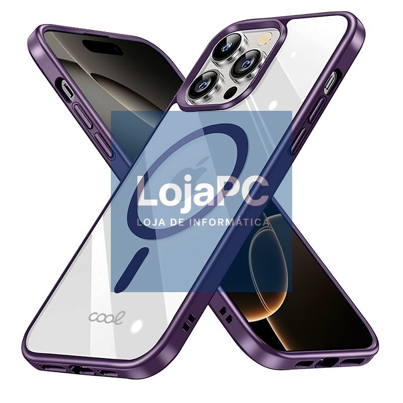 COOL Case for iPhone 16 Pro Magnetic Violet Edge — imagem 2