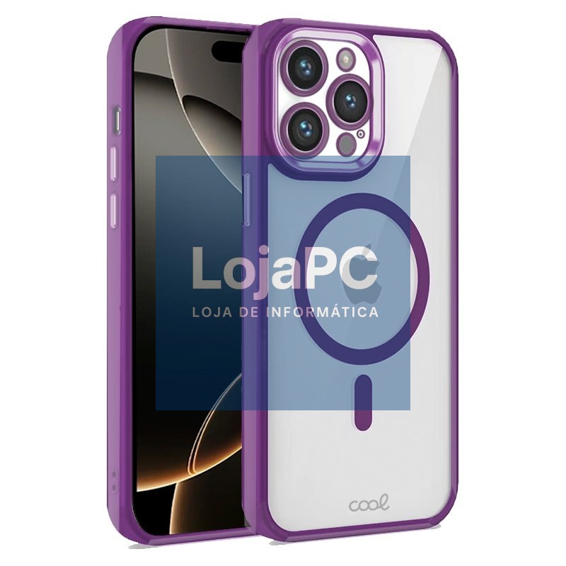 COOL Case for iPhone 16 Pro Magnetic Violet Edge
