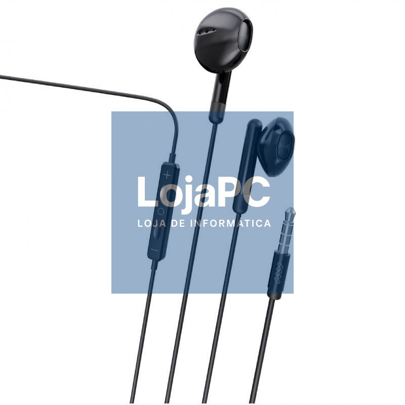 Auscultadores Intrauditivos Myway MWHPH0019/ com Microfone/ Jack 3.5/ Pretos