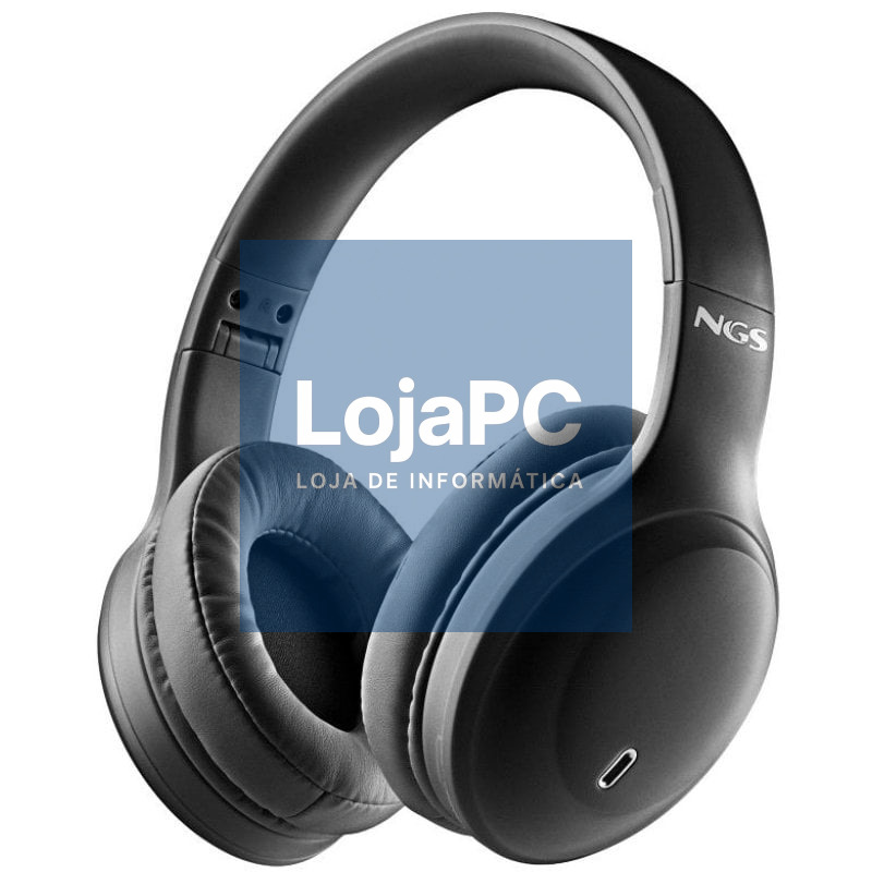Auscultadores Sem Fios NGS Artica Glacier/ com Microfone/ Bluetooth/ Pretos