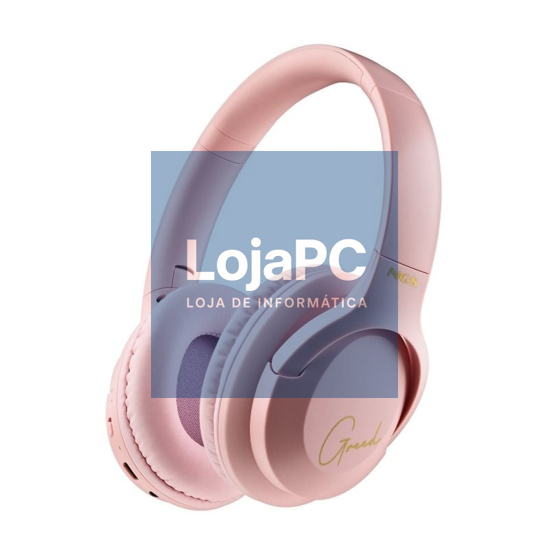 Auscultadores Sem Fios NGS Artica Greed/ com Microfone/ Bluetooth/ Rosas