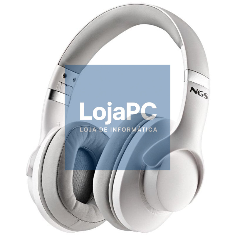 Auscultadores Sem Fios NGS Artica Storm/ com Microfone/ Bluetooth/ Brancos