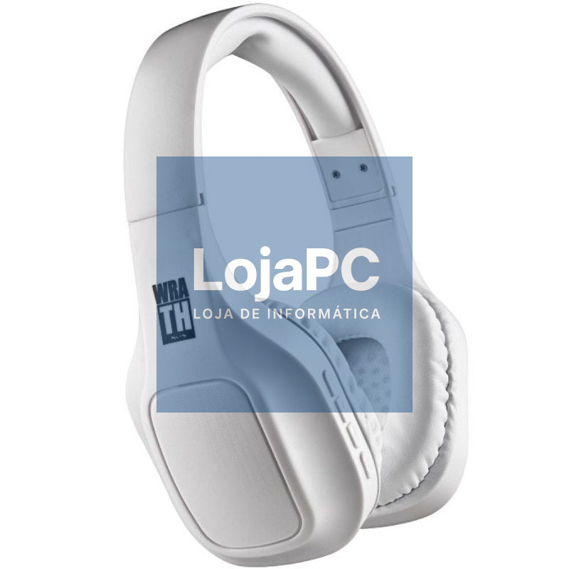 Auscultadores Sem Fios NGS Artica Wrath/ com Microfone/ Bluetooth/ Brancos