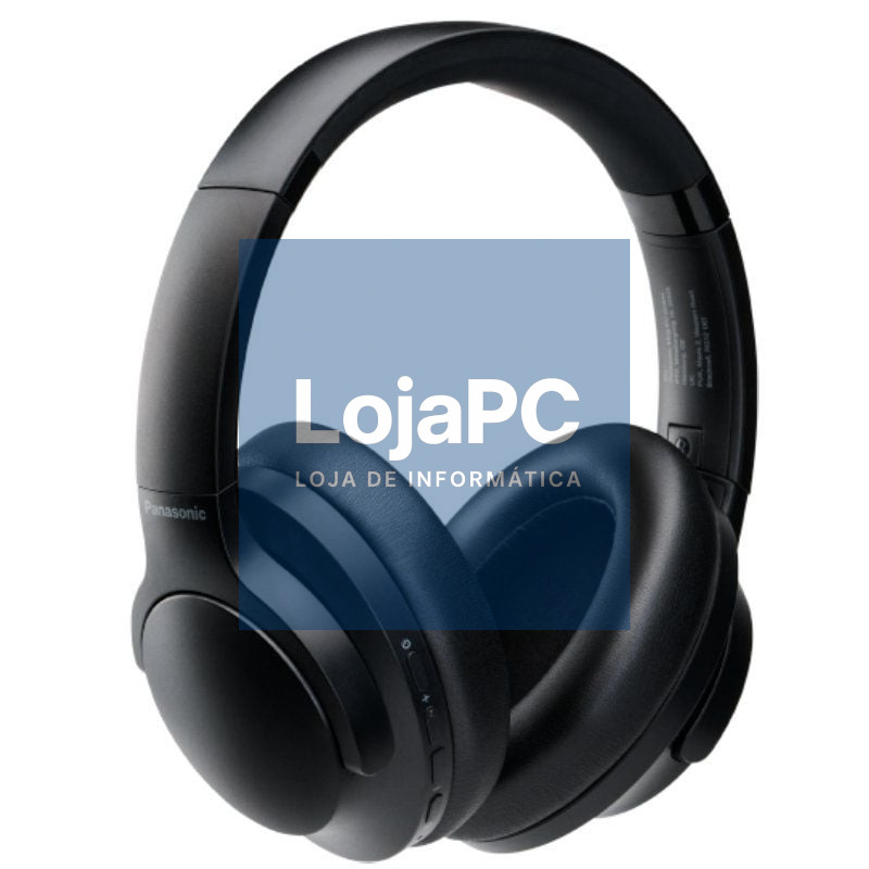 Auscultadores Sem Fios Panasonic RB-HX330B/ com Microfone/ Bluetooth/ Pretos