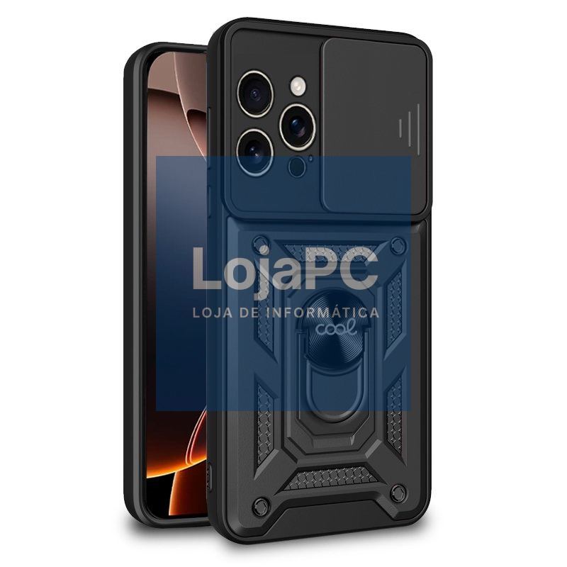 COOL Case for iPhone 16 Pro Max Hard Ring Black