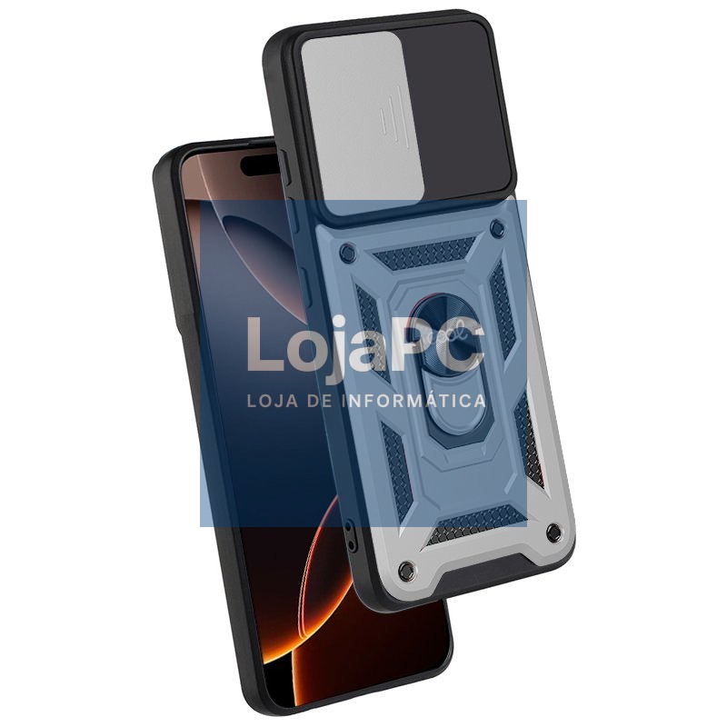 COOL Case for iPhone 16 Pro Max Hard Ring Silver — imagem 2