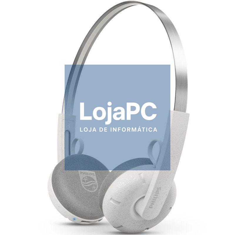 Auscultadores Sem Fios Philips 2000 series TAH2000WT/ com Microfone/ Bluetooth/ Brancos