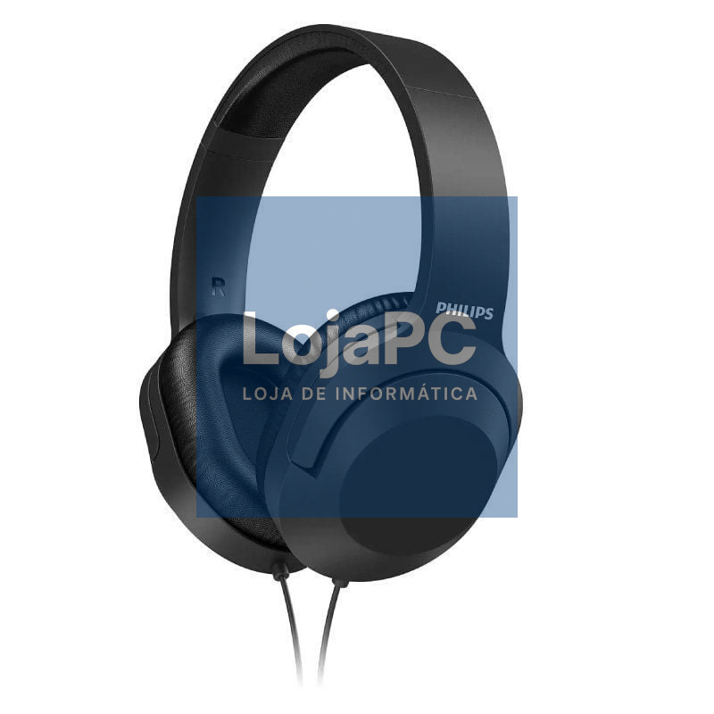 Auscultadores Philips TAH2005/ Jack 3.5/ Pretos