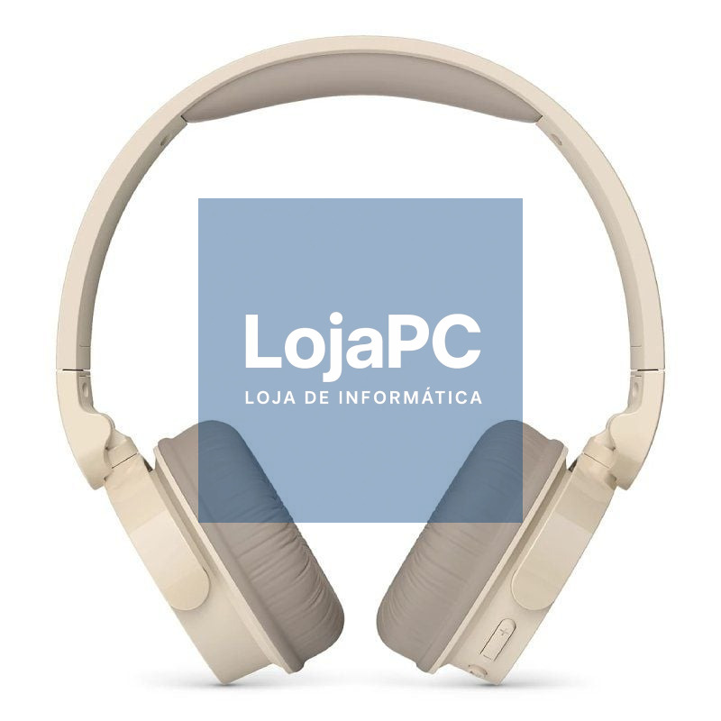 Auscultadores Sem Fios Philips TAH3209BG/ com Microfone/ Bluetooth/ Beige