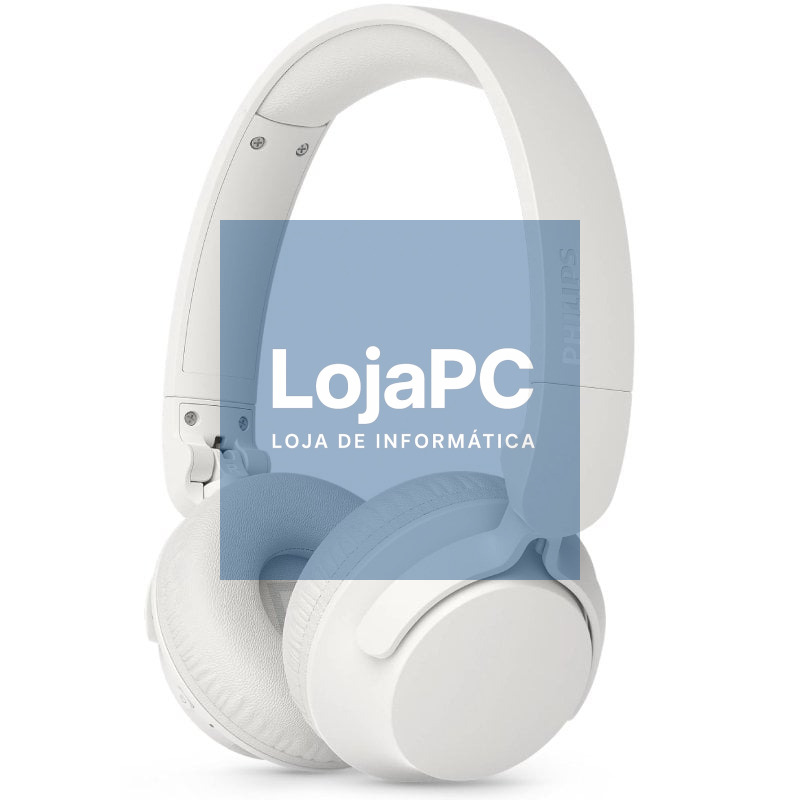 Auscultadores Sem Fios Philips TAH4500WT/ com Microfone/ Bluetooth/ Brancos