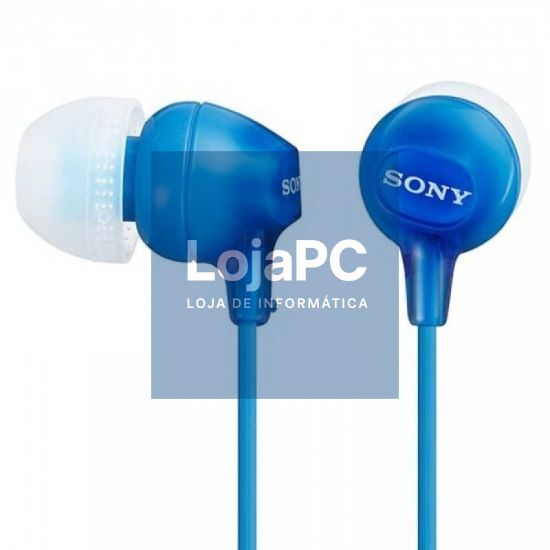 Auscultadores Intrauditivo SONY MDREX15LPI/ Jack 3.5/ Azuis