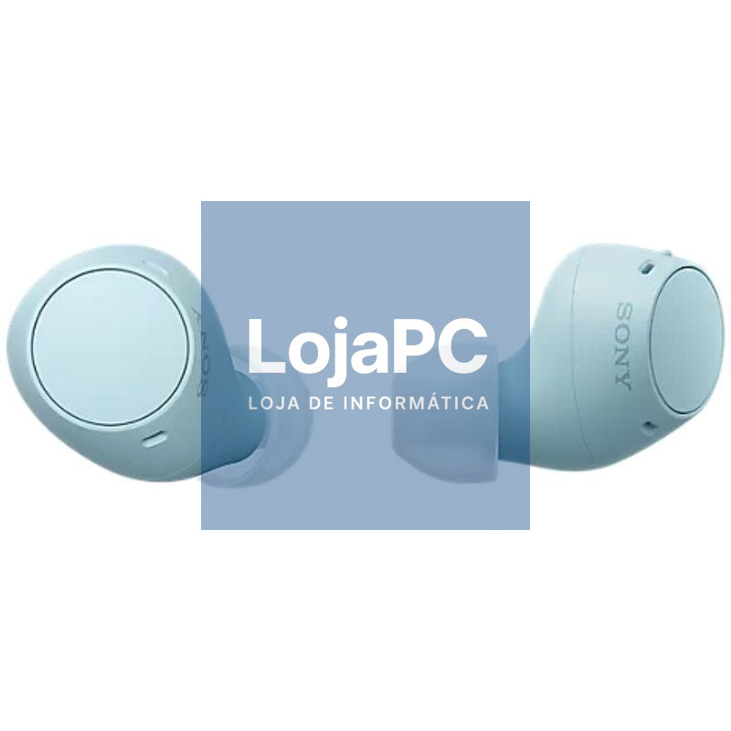 Auscultadores Bluetooth Sony WF-C510 com estojo de carga/ Autonomia 5h/ Azuis