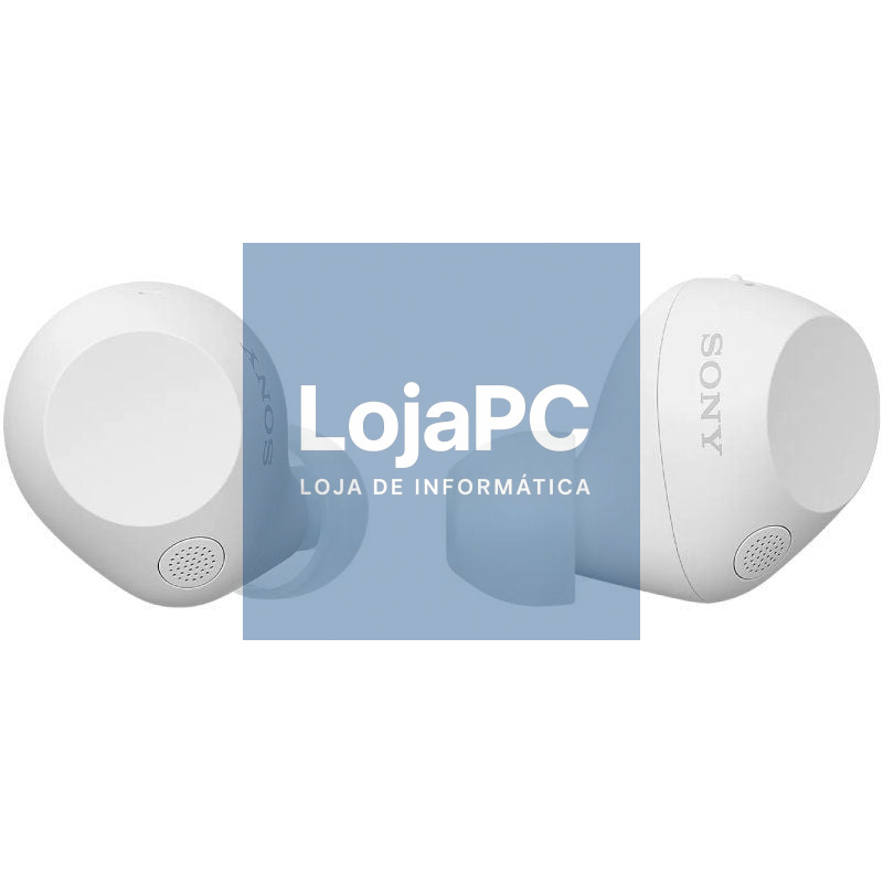 Auscultadores Bluetooth Sony WF-C710N com estojo de carga/ Autonomia 12h/ Brancos