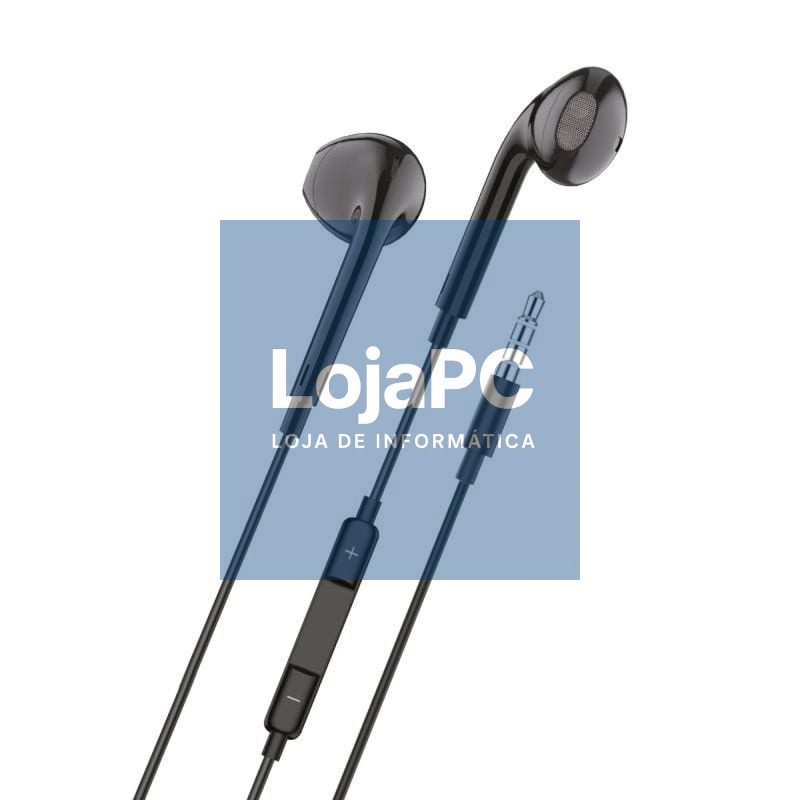 Auscultadores Intrauditivos Tech One Tech earTECH TEC1002/ com Microfone/ Jack 3.5/ Pretos