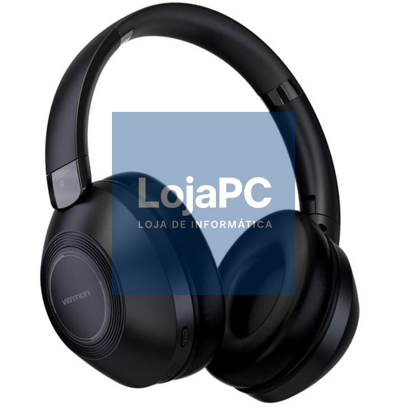 Auscultadores Sem Fios Vention SoundMate S11 NBBB0/ com Microfone/ Bluetooth/ Pretos