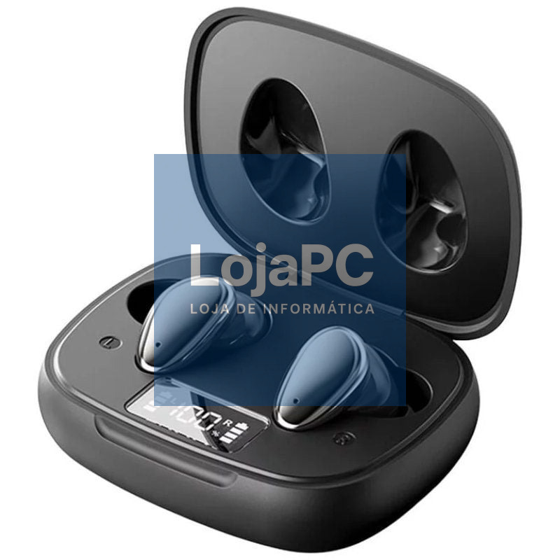 Auscultadores Bluetooth Vention Tiny T13 NBNB0 com estojo de carga/ Autonomia 6h/ Pretos