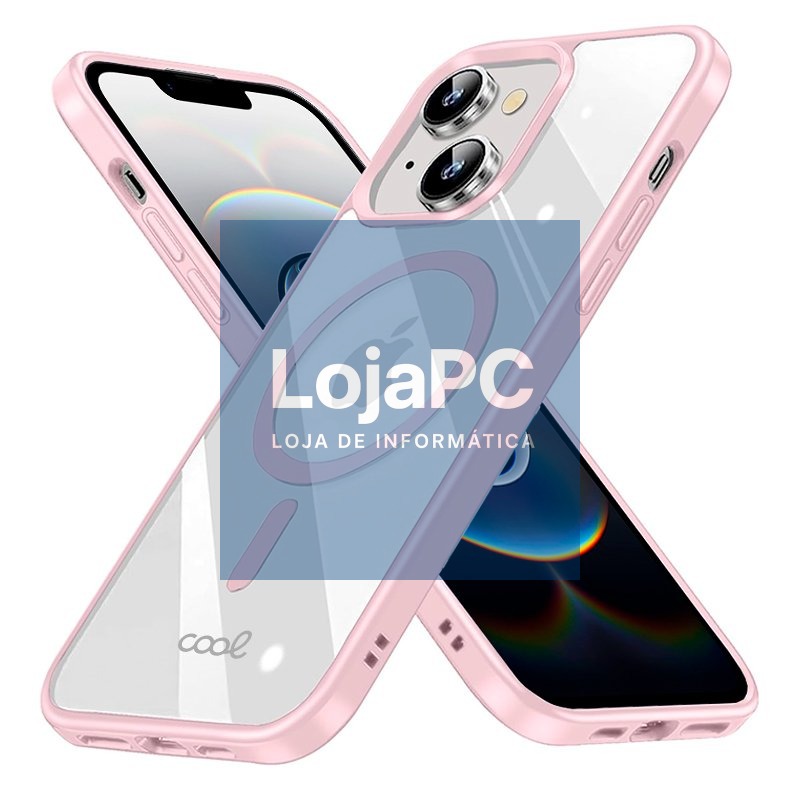 COOL Case for iPhone 16e / 17e Magnetic Pink Edge — imagem 2
