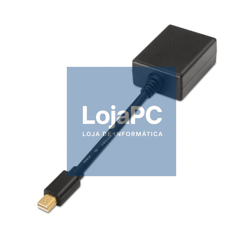 Conversor Aisens A125-0135/ Mini DisplayPort Macho - VGA Fêmea