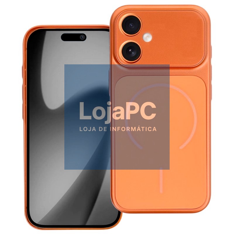 COOL Case for iPhone 17 Magnetic Cover Orange — imagem 3