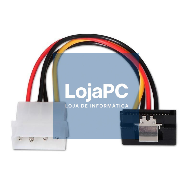Cabo Alimentação SATA Aisens A131-0163/ Molex 4 PIN Macho - SATA Fêmea/ até 54W/ 16cm