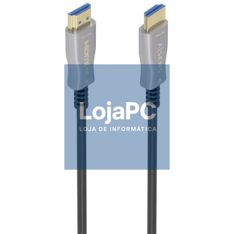 Cabo HDMI 2.0 AOC 4K Aisens A148-0858/ HDMI Macho - HDMI Macho/ 10m/ Preto