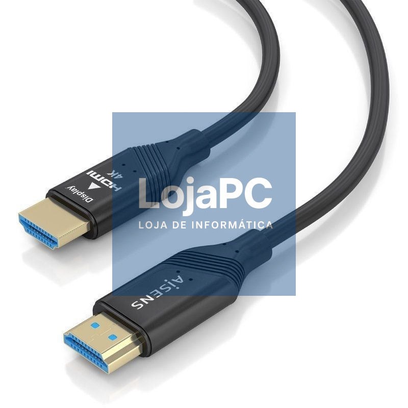 Cabo HDMI 2.0 AOC 4K Aisens A148-0931/ HDMI Macho - HDMI Macho/ 25m/ Preto