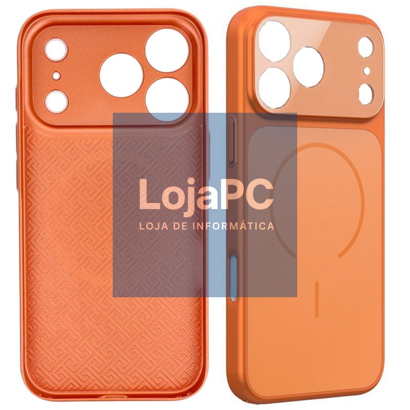 COOL Case for iPhone 17 Pro Max Magnetic Cover Orange — imagem 3