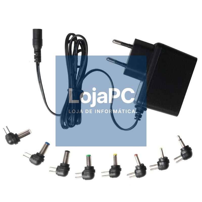 Carregador de CA/CC Fonestar AD-520F/ 10W/ 8 Conectores/ Voltaje 5V