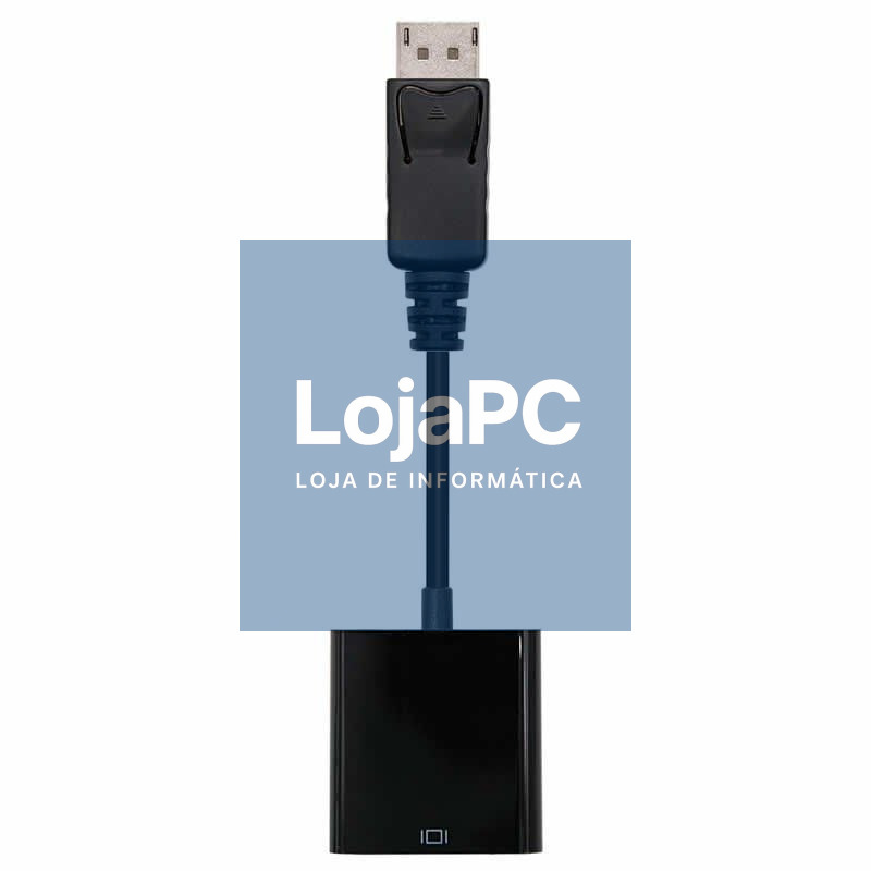 Conversor Nanocable 10.16.0602/ DisplayPort Macho - VGA Fêmea/ 15cm/ Preto