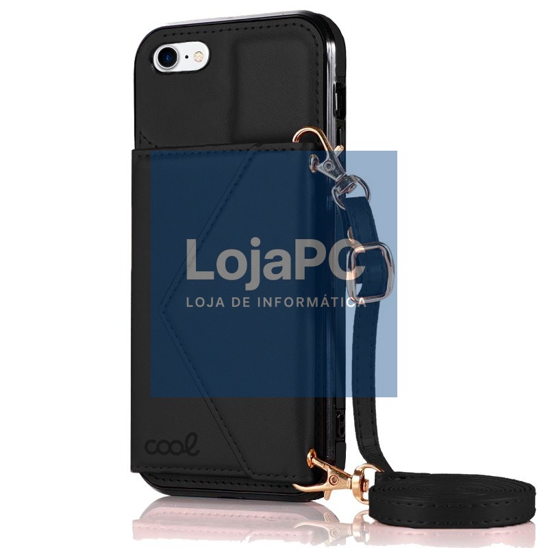 COOL Case for iPhone 7 / 8 / SE (2020) / SE (2022) Pendant Wallet Black
