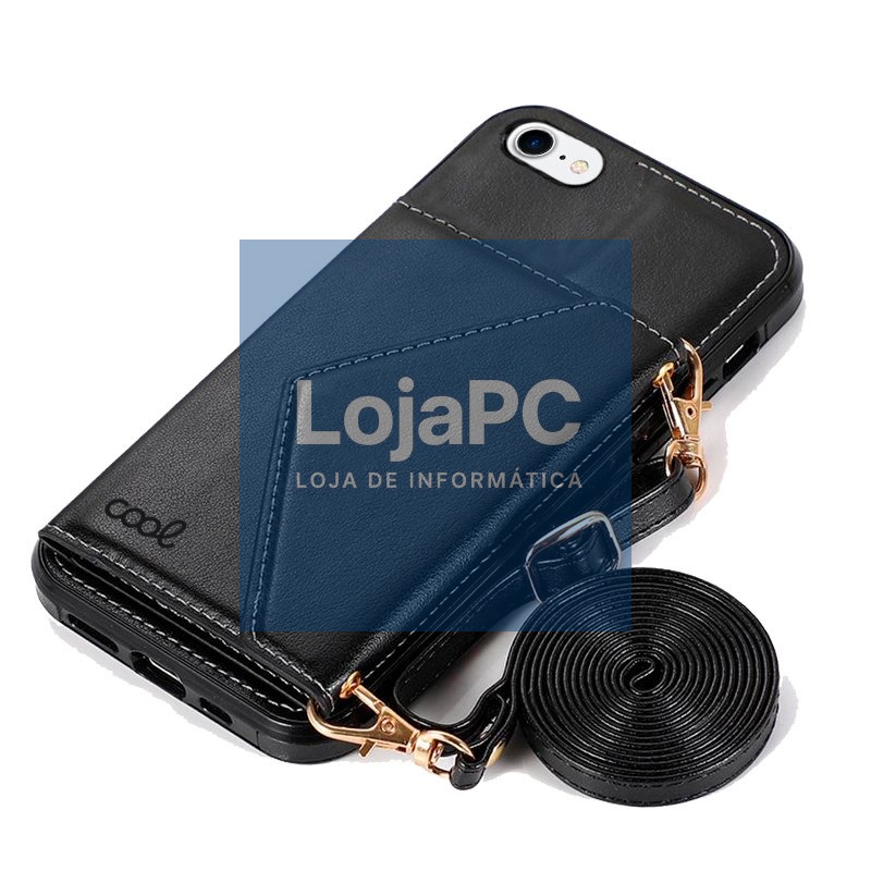 COOL Case for iPhone 7 / 8 / SE (2020) / SE (2022) Pendant Wallet Black — imagem 3