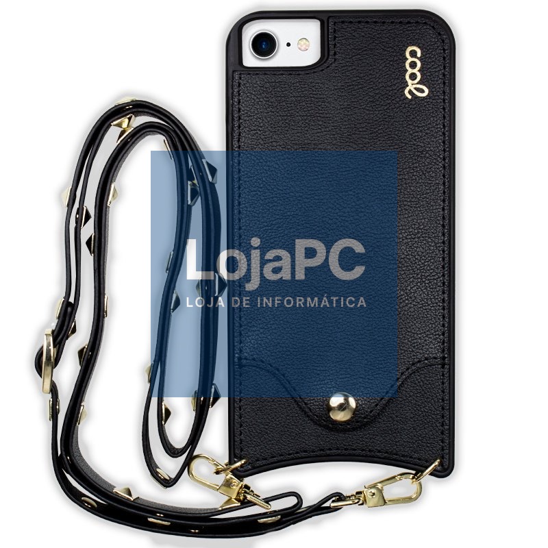 COOL Case for iPhone 7 / 8 / SE (2020) / SE (2022) Strap Pop-Rock Black — imagem 2