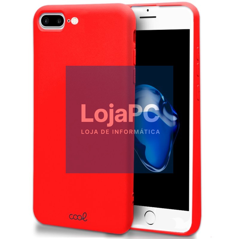 COOL Case for iPhone 7 Plus / iPhone 8 Plus Cover Red
