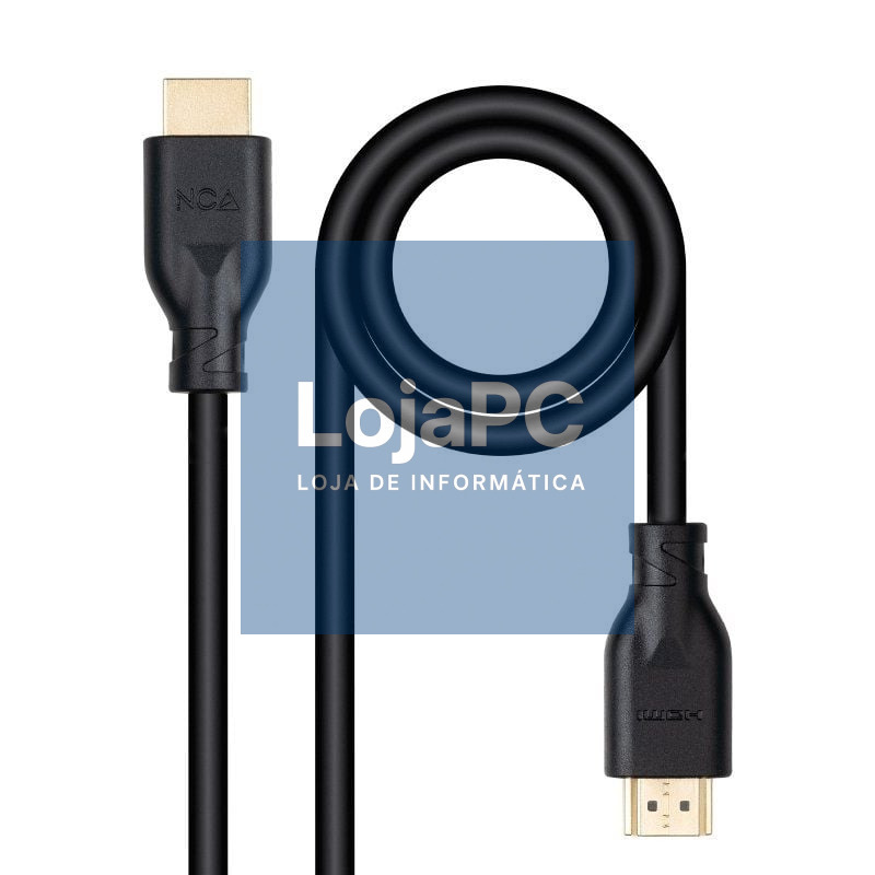 Cabo HDMI 2.0 4K CCS Nanocable 10.15.3910/ HDMI Macho - HDMI Macho/ 10m/ Preto