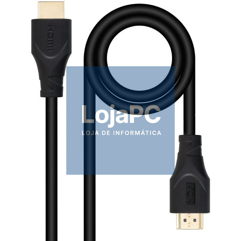 Cabo HDMI 1.4 Nanocable 10.15.4703/ HDMI Macho - HDMI Macho/ 3m/ Preto