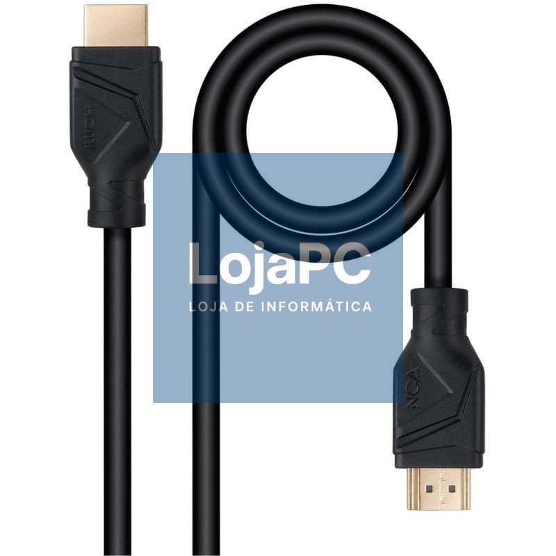 Cabo HDMI 2.1 8K Nanocable 10.15.8310/ HDMI Macho - HDMI Macho/ 10m/ Preto