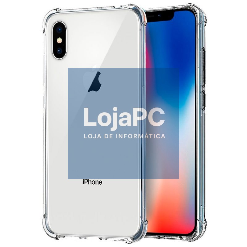 COOL Case for iPhone X / iPhone XS AntiShock Transparent