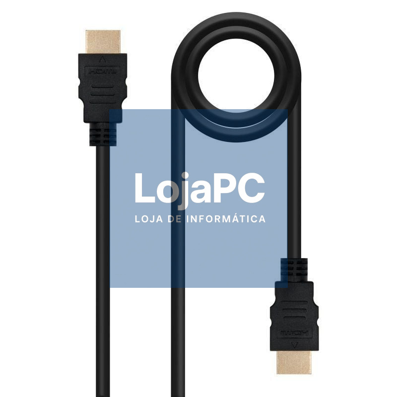 Cabo HDMI 1.4 Nanocable 10.15.1701/ HDMI Macho - HDMI Macho/ 1.5m/ Preto
