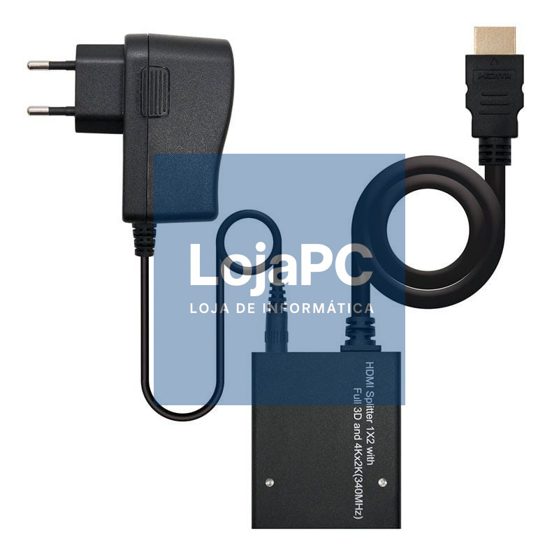 Duplicador HDMI Nanocable 10.25.3502/ HDMI Macho - 2x HDMI Fêmea