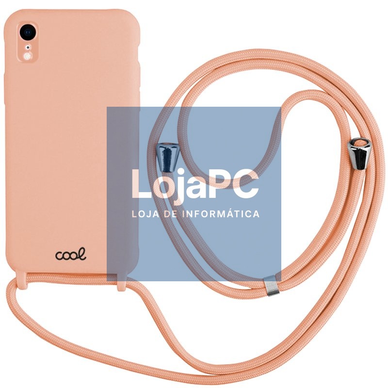 COOL Case for iPhone XR Cord Smooth Pink