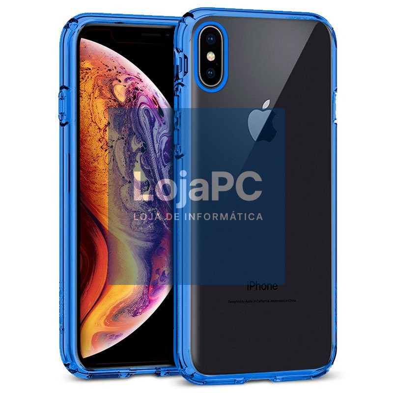 COOL Case for iPhone XS Max Metallic Edge (Blue)
