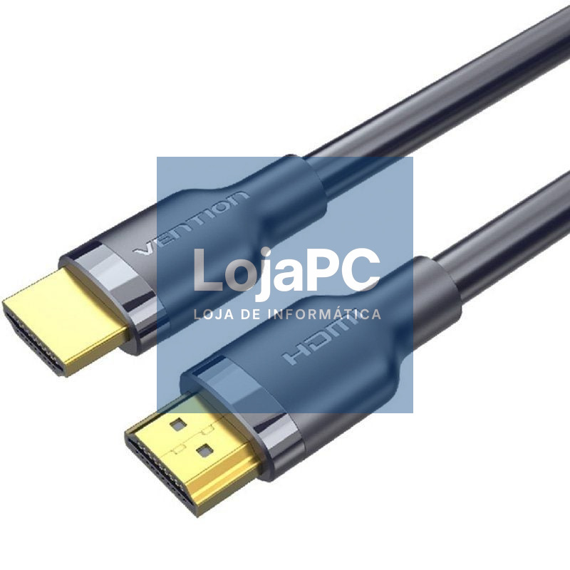Cabo HDMI 2.0 4K Vention A13BF/ HDMI Macho - HDMI Macho/ 1m/ Cinzento
