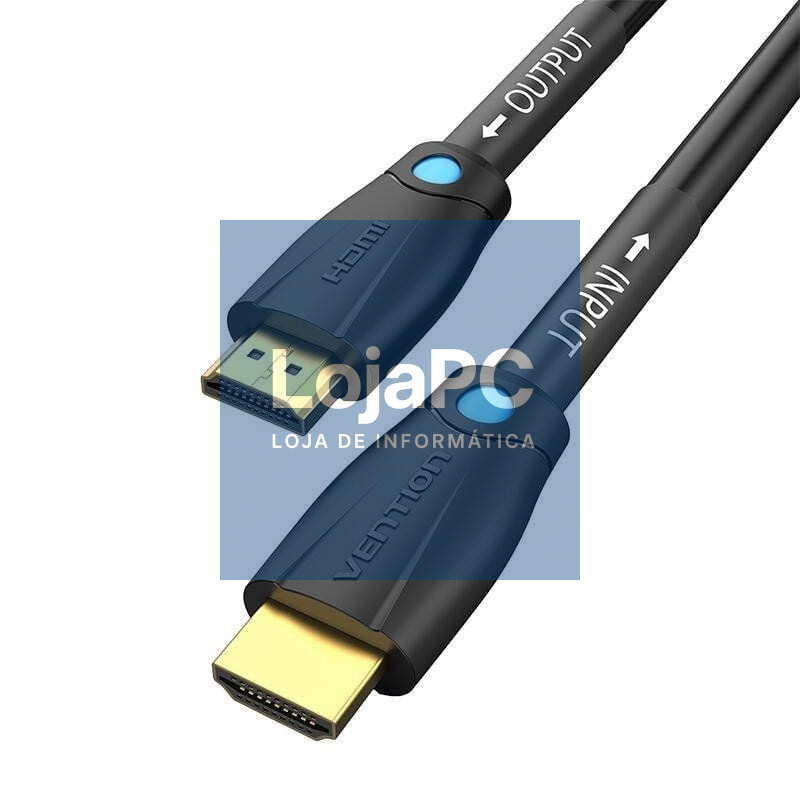 Cabo HDMI 2.0 4K Vention AAMBQ/ HDMI Macho - HDMI Macho/ 20m/ Preto
