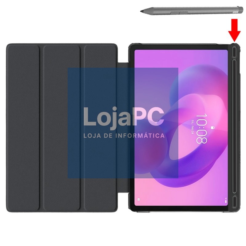 COOL Case for Lenovo Idea Tab 11 / K11 Gen 2 Black Leatherette — imagem 2