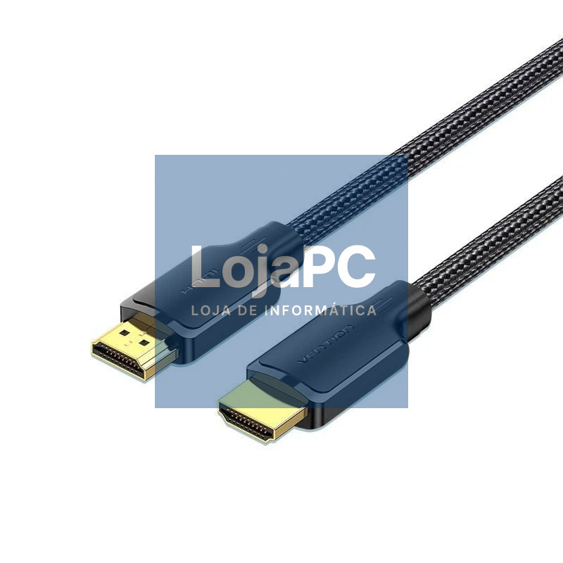 Cabo HDMI 2.0 4K Vention ALLBJ/ HDMI Macho - HDMI Macho/ 5m/ Preto