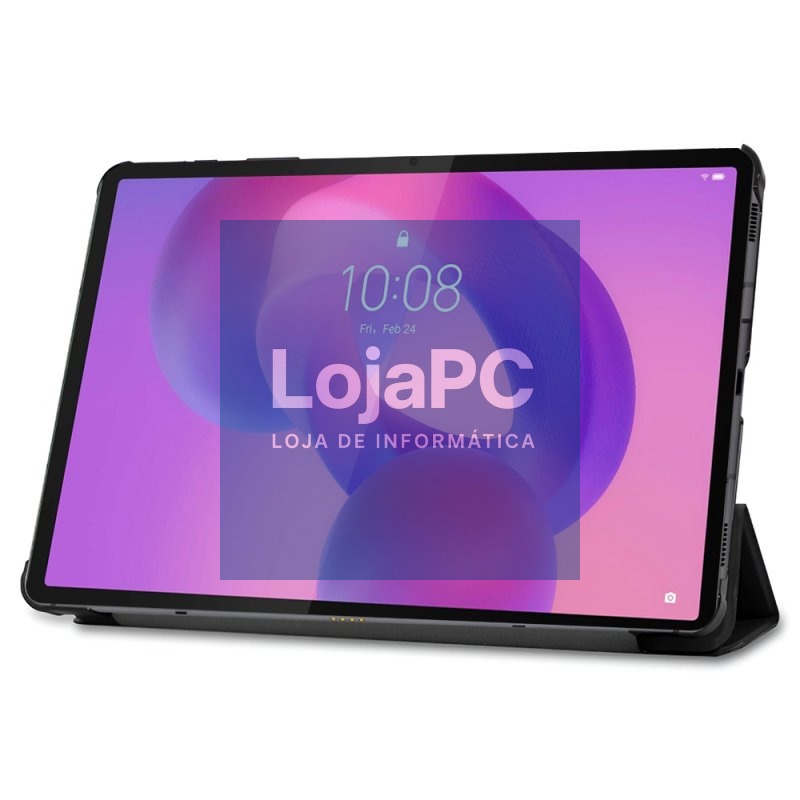 COOL Case for Lenovo Idea Tab Pro 12.7 Black Leatherette — imagem 3