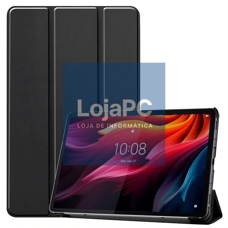 COOL Case for Lenovo Tab K11 Plus 11.5 Inches Black Leatherette