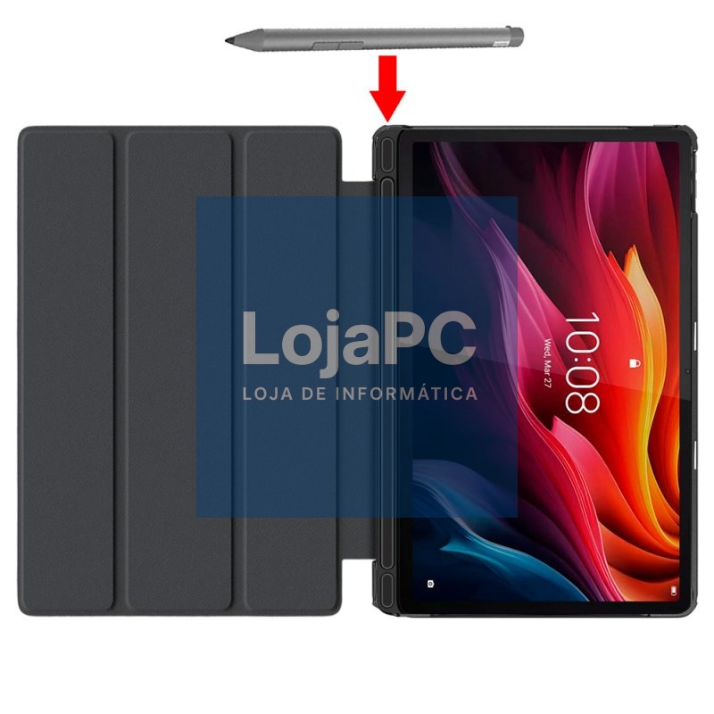 COOL Case for Lenovo Tab K11 Plus 11.5 Inches Black Leatherette — imagem 2